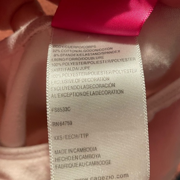 Girls Dance Leotard - Picture 4 of 5